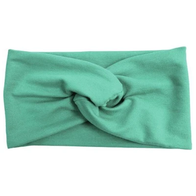 WiDDA berlin Mint blaues Stirnband FIRA aus TENCEL® Modaljersey