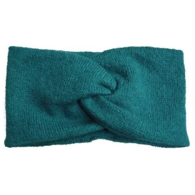 WiDDA berlin Taubenblaues Strickstirnband DOVE aus DEAD STOCK FABRIC