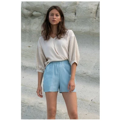 WiDDA berlin kurze Jeans-Shorts aus TENCEL® Chambray