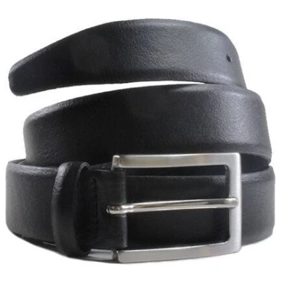 Will's Vegan Shop 3 cm Gürtel Schwarz Herren