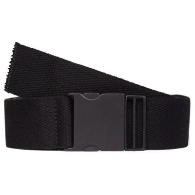 Will's Vegan Shop 4cm Tencel & Metall-Clip-Gürtel