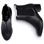 Will's Vegan Shop Almond Toe Chelsea Boots