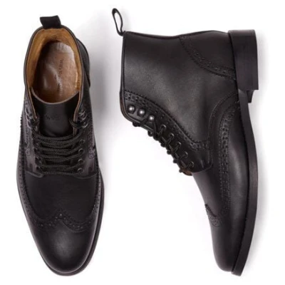 Will's Vegan Shop Brogue Stiefel Herren