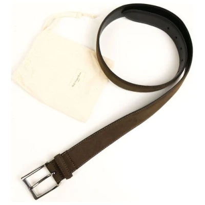 Will's Vegan Shop Continental-Gürtel, 3,5 cm Veganes Wildleder Herren