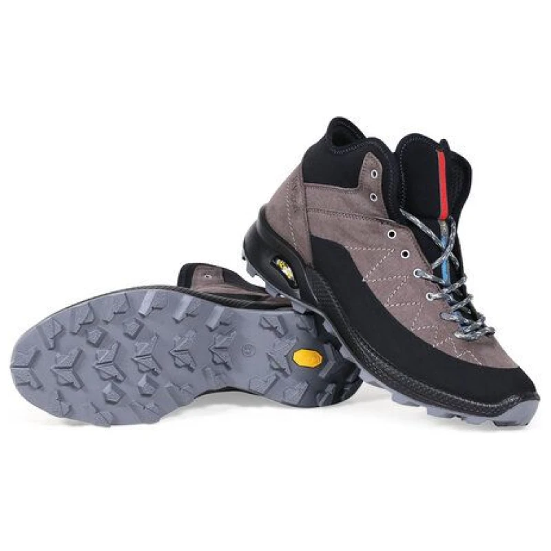 Will's Vegan Shop Cross-Wanderschuhe Grau Herren