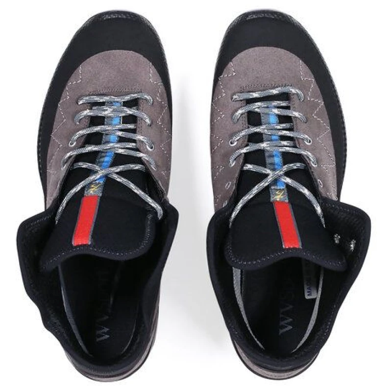 Will's Vegan Shop Cross-Wanderschuhe Grau Herren