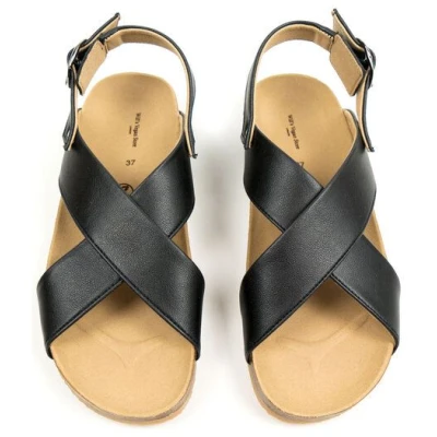 Will's Vegan Shop Huarache-Sandalen mit Fußbett Damen