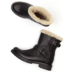 Will's Vegan Shop Isolierte Biker-Stiefel Damen