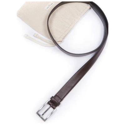 Will's Vegan Shop Klassiker 3 cm Gürtel Braun Herren
