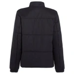 Will's Vegan Shop Recycelte Pufferjacke in schwarz für Damen