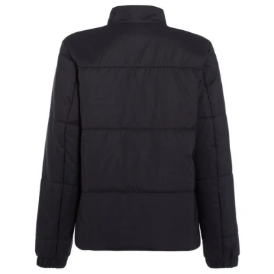 Will's Vegan Shop Recycelte Pufferjacke in schwarz für Damen