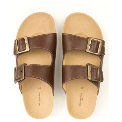 Will's Vegan Shop Sandalen mit Fußbett Herren