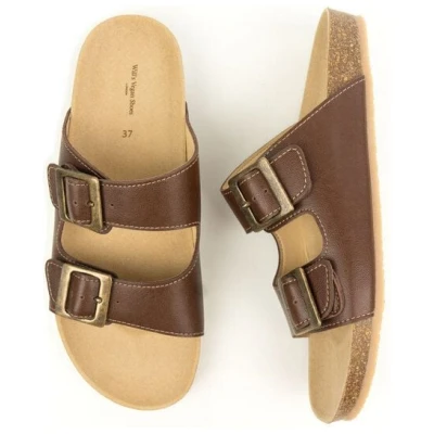 Will's Vegan Shop Sandalen mit Fußbett Herren