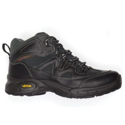 Will's Vegan Shop WVSport Schwarze wasserdichte Wanderstiefel Sequoia Ausgabe für Damen vegan