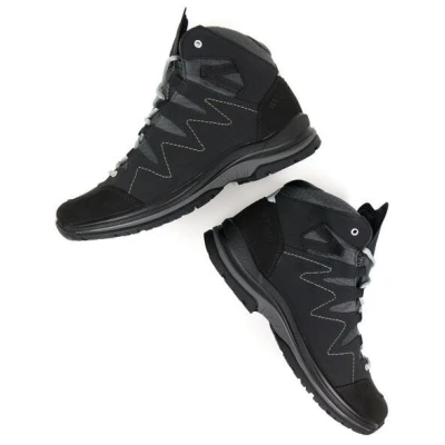 Will's Vegan Shop Wasserdichte Wanderschuhe Grau Damen