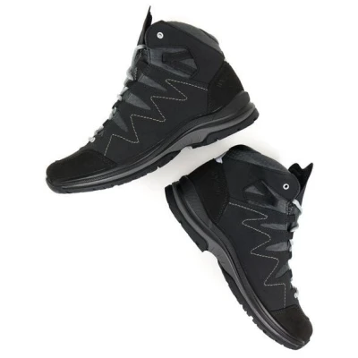 Will's Vegan Shop Wasserdichte Wanderschuhe Grau Herren