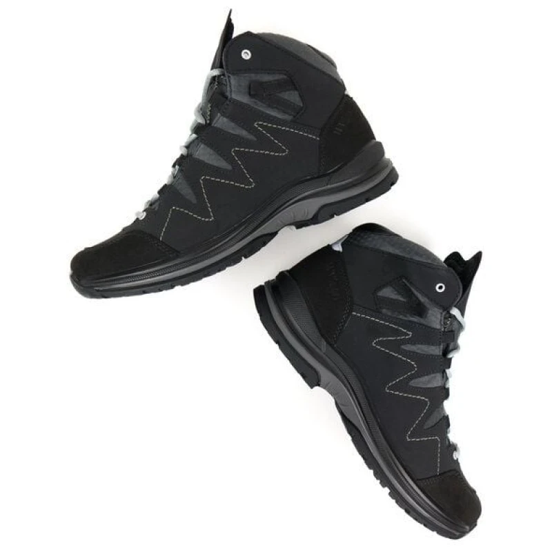 Will's Vegan Shop Wasserdichte Wanderschuhe Grau Herren
