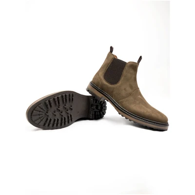 Will's Vegan Store Damen vegan Chelsea Boots Continental Dunkelbraun