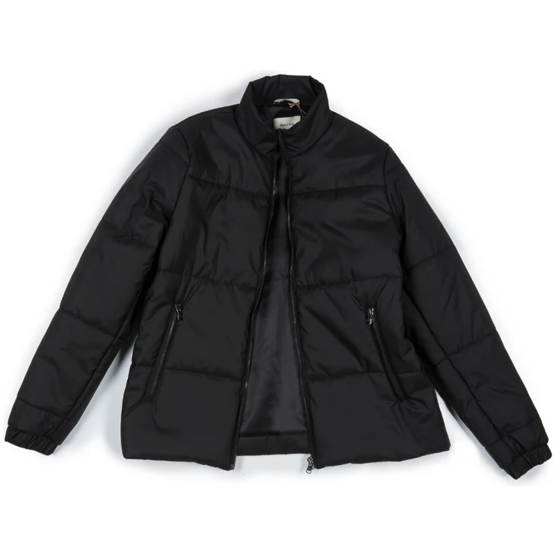 Will's Vegan Store Damen vegan Daunenjacke Schwarz