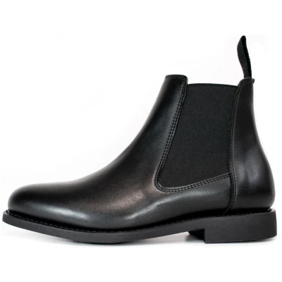 Will's Vegan Store Damen vegan Goodyear Chelsea Boots Schwarz