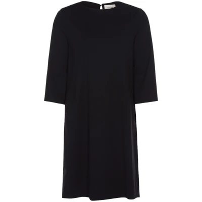 Will's Vegan Store Damen vegan Midikleid Schwarz