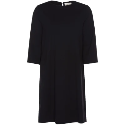 Will's Vegan Store Damen vegan Midikleid Schwarz