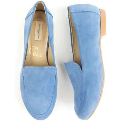 Will's Vegan Store Damen vegan Slipper Blau