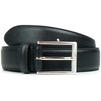 Will's Vegan Store Herren vegan Gürtel Classic 3 Cm Schwarz
