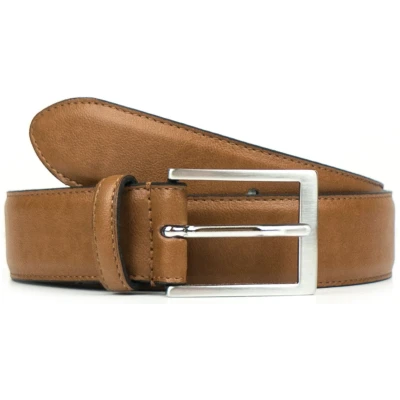 Will's Vegan Store Herren vegan Gürtel Classic 3,5 Cm Braun