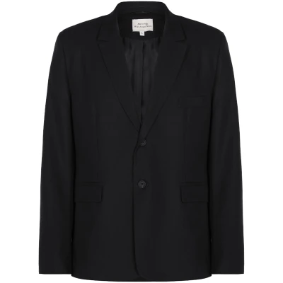 Will's Vegan Store Herren vegan Jacke Zweiteiler Schwarz