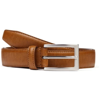Will's Vegan Store Herren vegan Klassischer 3cm Gürtel Tan