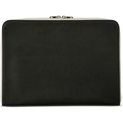 Will's Vegan Store Herren vegan Laptophülle 13 Zoll Schwarz