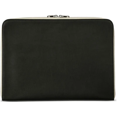 Will's Vegan Store Herren vegan Laptophülle 13 Zoll Schwarz