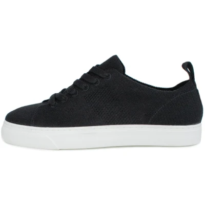 Will's Vegan Store Herren vegan Ny Sneaker Schwarz Knit