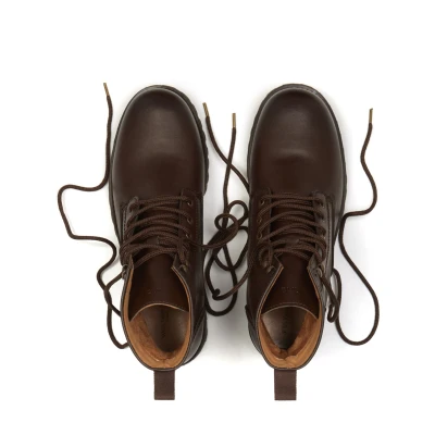 Will's Vegan Store Herren vegan Rangers Stiefel Dunkelbraun