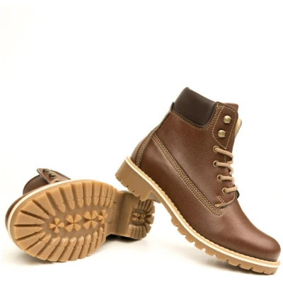 Will's Vegan Store unisex vegan Dock Boots Braun