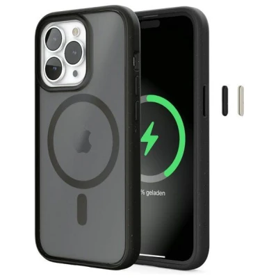 Woodcessories Clear Case MagSafe - Durchsichtige iPhone Handyhülle mit Magnet - nachhaltig