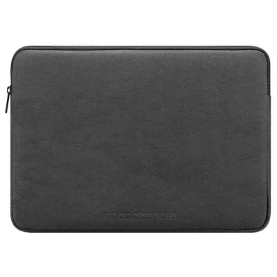 Woodcessories Laptop Tasche aus Kraftpapier, MacBook Tasche aus Papier