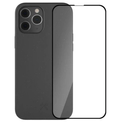 Woodcessories iPhone Hülle BioCase aus Bio-Material mit Panzerglas
