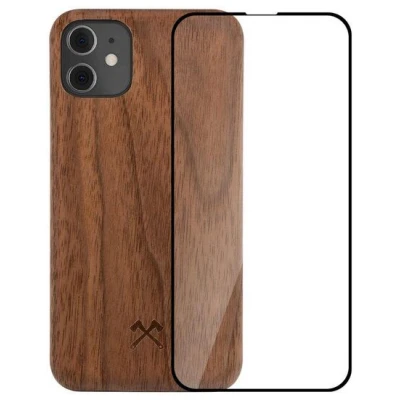Woodcessories iPhone Hülle EcoSlim aus Holz mit Panzerglas