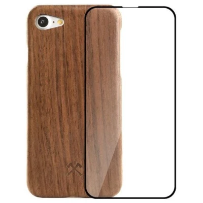 Woodcessories iPhone Hülle EcoSlim aus Holz mit Panzerglas