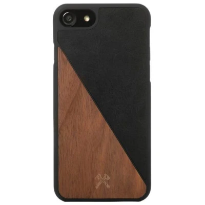 Woodcessories iPhone Hülle EcoSplit aus Holz und Kunstleder