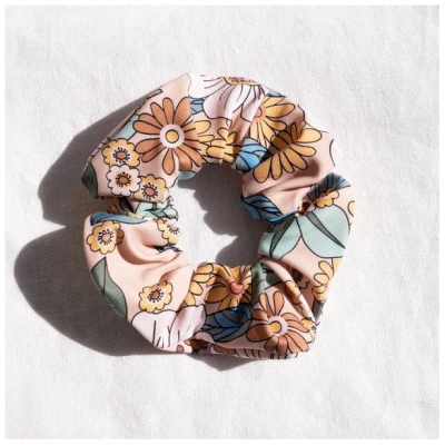 Woodlike Ocean Products Scrunchie - floral boho