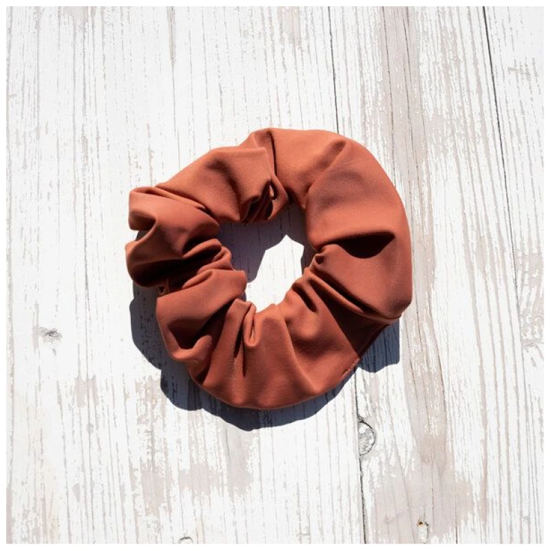 Woodlike Ocean Scrunchie - braun
