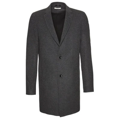 Wunderwerk Herren Mantel aus Schurwolle "Metro long coat male"