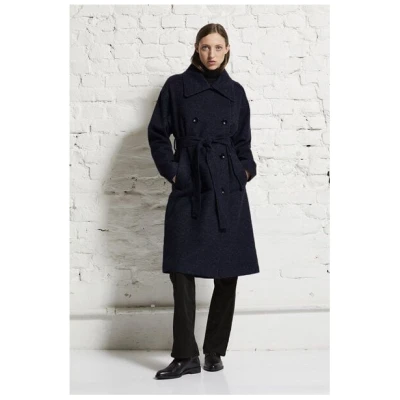 Wunderwerk Trenchcoat merino flannel