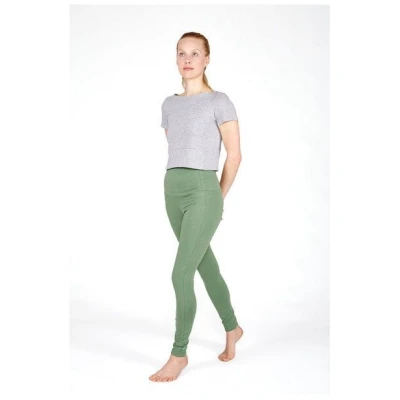 YOIQI Yoga Leggings aus Bio-Baumwolle mit hohem Bund