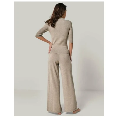 YOU LOOK PERFECT Merino Loungewear Set "Strickpullover Daria & Strickhose Bailey"
