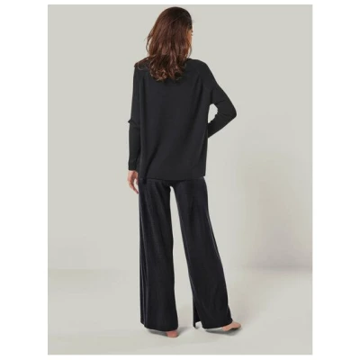 YOU LOOK PERFECT Merino Loungewear Set "Strickpullover Dorina & Strickhose Bailey"