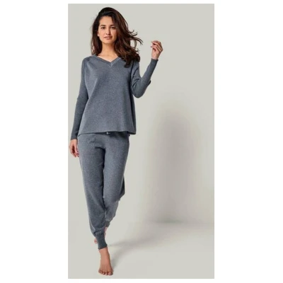 YOU LOOK PERFECT Merino Loungewear Set "Strickpullover Dorina & Strickhose Bella"